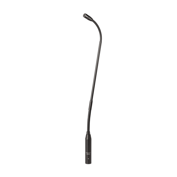 CARDIOID CONDENSER QUICK-MOUNT GOOSENECK MICROPHONE WITH INTEGRAL POWER MODULE,